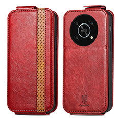 Leather Case Flip Cover Vertical S01D for Huawei Enjoy 50 Pro Red