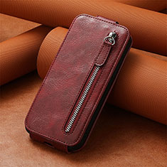 Leather Case Flip Cover Vertical S01D for Xiaomi Redmi K50 Gaming 5G Red