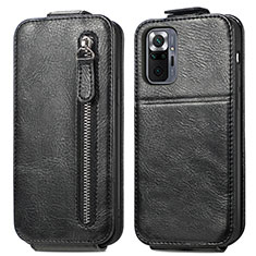 Leather Case Flip Cover Vertical S01D for Xiaomi Redmi Note 10 Pro Max Black