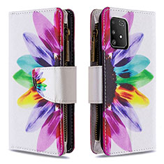 Leather Case Stands Fashionable Pattern Flip Cover Holder B04F for Samsung Galaxy S10 Lite Mixed