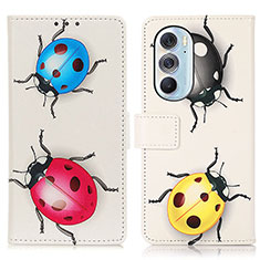 Leather Case Stands Fashionable Pattern Flip Cover Holder D02Y for Motorola Moto Edge X30 5G Mixed