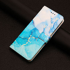 Leather Case Stands Fashionable Pattern Flip Cover Holder Y01X for Xiaomi Poco X5 Pro 5G Blue