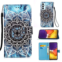 Leather Case Stands Fashionable Pattern Flip Cover Holder Y02B for Samsung Galaxy A05s Mixed