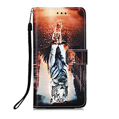 Leather Case Stands Fashionable Pattern Flip Cover Holder Y02B for Xiaomi POCO C31 Colorful