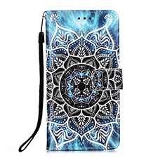 Leather Case Stands Fashionable Pattern Flip Cover Holder Y02B for Xiaomi Redmi 10 India Mixed
