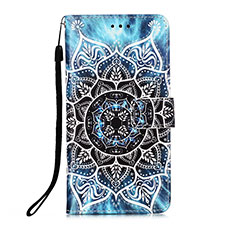 Leather Case Stands Fashionable Pattern Flip Cover Holder Y02B for Xiaomi Redmi 9C Mixed