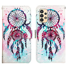 Leather Case Stands Fashionable Pattern Flip Cover Holder Y03B for Samsung Galaxy A13 4G Mixed