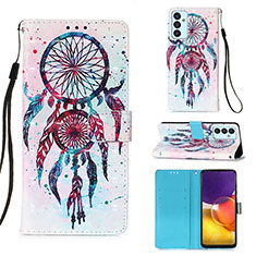 Leather Case Stands Fashionable Pattern Flip Cover Holder Y03B for Samsung Galaxy A34 5G Mixed