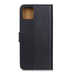 Leather Case Stands Flip Cover C01 Holder for Xiaomi Mi 11 Lite 5G Black