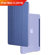 Leather Case Stands Flip Cover for Apple iPad Mini 5 (2019) Blue