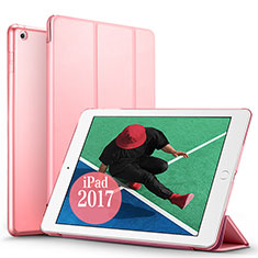 Leather Case Stands Flip Cover for Apple New iPad Pro 9.7 (2017) Pink