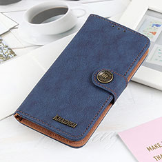 Leather Case Stands Flip Cover Holder A01D for OnePlus 9 Pro 5G Blue