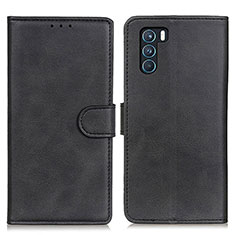 Leather Case Stands Flip Cover Holder A05D for Oppo K9 Pro 5G Black