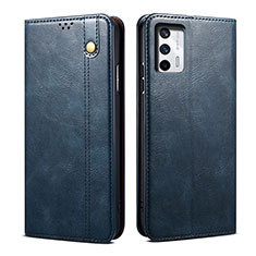 Leather Case Stands Flip Cover Holder B01S for Realme GT 5G Blue