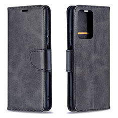 Leather Case Stands Flip Cover Holder B04F for Xiaomi Mi 11T Pro 5G Black