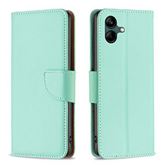 Leather Case Stands Flip Cover Holder B06F for Samsung Galaxy F14 5G Green