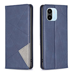 Leather Case Stands Flip Cover Holder B07F for Xiaomi Redmi A1 Blue