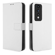 Leather Case Stands Flip Cover Holder BY1 for Huawei Honor 80 GT 5G White