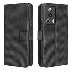 Leather Case Stands Flip Cover Holder BY1 for Xiaomi Civi 2 5G Black