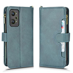 Leather Case Stands Flip Cover Holder BY2 for Realme GT Neo2 5G Green