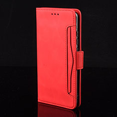 Leather Case Stands Flip Cover Holder BY2 for Xiaomi Redmi 9A Red