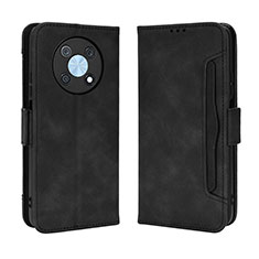 Leather Case Stands Flip Cover Holder BY3 for Huawei Enjoy 50 Pro Black