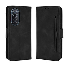 Leather Case Stands Flip Cover Holder BY3 for Huawei Honor 50 SE 5G Black