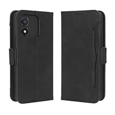 Leather Case Stands Flip Cover Holder BY3 for Huawei Honor X5 Black