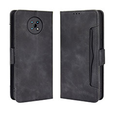 Leather Case Stands Flip Cover Holder BY3 for Nokia G50 5G Black