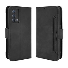 Leather Case Stands Flip Cover Holder BY3 for Realme GT Master 5G Black