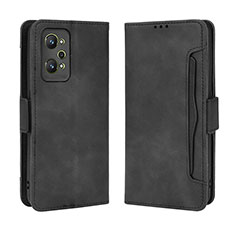 Leather Case Stands Flip Cover Holder BY3 for Realme GT Neo 3T 5G Black