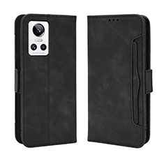 Leather Case Stands Flip Cover Holder BY3 for Realme GT Neo3 5G Black