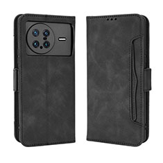 Leather Case Stands Flip Cover Holder BY3 for Vivo X Note Black