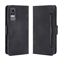 Leather Case Stands Flip Cover Holder BY3 for Xiaomi Civi 5G Black