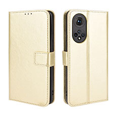 Leather Case Stands Flip Cover Holder BY5 for Huawei Nova 9 Gold