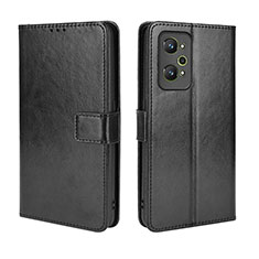 Leather Case Stands Flip Cover Holder BY5 for Realme GT Neo 3T 5G Black