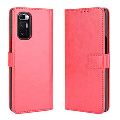 Leather Case Stands Flip Cover Holder BY5 for Xiaomi Mix Fold 5G Red
