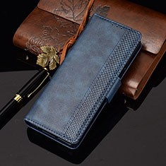 Leather Case Stands Flip Cover Holder BY6 for Samsung Galaxy Z Fold2 5G Blue