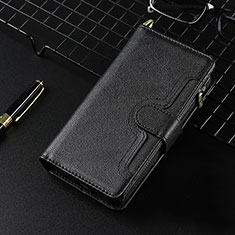 Leather Case Stands Flip Cover Holder BY7 for Xiaomi Redmi Note 11 4G (2021) Black