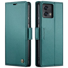 Leather Case Stands Flip Cover Holder C01S for Motorola Moto G Stylus (2023) 5G Green