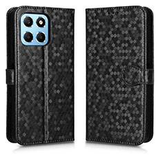 Leather Case Stands Flip Cover Holder C01X for Huawei Honor X6 Black