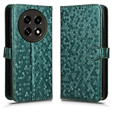 Leather Case Stands Flip Cover Holder C01X for Oppo A2 Pro 5G Green