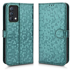 Leather Case Stands Flip Cover Holder C01X for Realme GT Master 5G Green