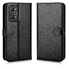 Leather Case Stands Flip Cover Holder C01X for Realme GT Neo 3T 5G Black