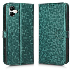 Leather Case Stands Flip Cover Holder C01X for Samsung Galaxy A05 Green