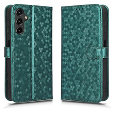 Leather Case Stands Flip Cover Holder C01X for Samsung Galaxy A14 5G Green