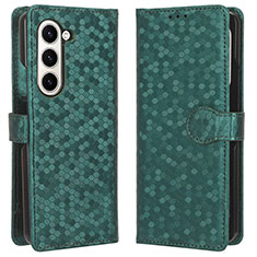 Leather Case Stands Flip Cover Holder C01X for Samsung Galaxy Z Fold5 5G Green