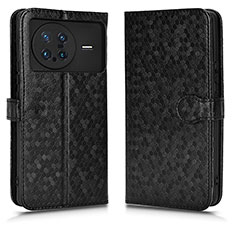 Leather Case Stands Flip Cover Holder C01X for Vivo X Note Black