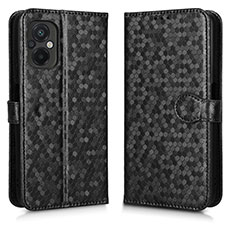 Leather Case Stands Flip Cover Holder C01X for Xiaomi Poco M5 4G Black
