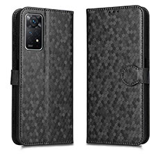 Leather Case Stands Flip Cover Holder C01X for Xiaomi Redmi Note 12 Pro 4G Black